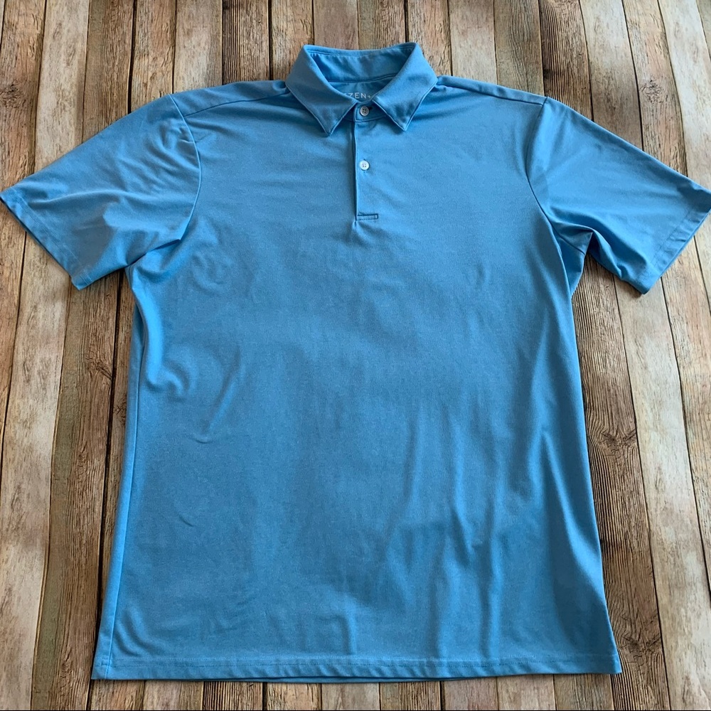 Mizzen+Main men’s short sleeve polo shirt | size Large